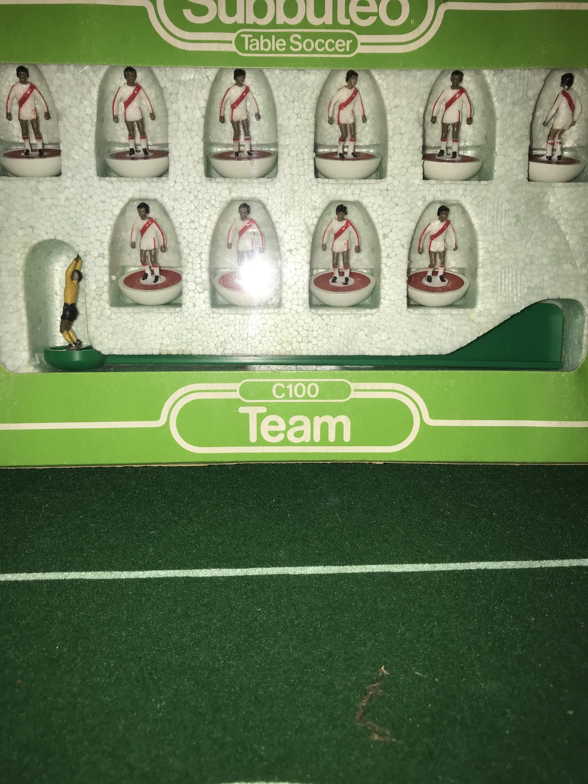 Équipe Subbuteo Lightweight Réf 410 - Brésil - Vintage Collection